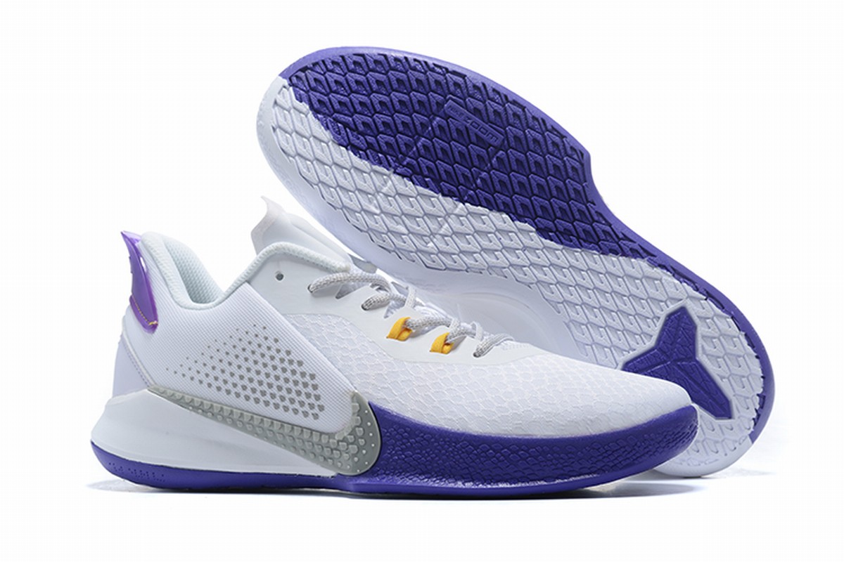 Nike Kobe Mamba Focus 6 Shoes White Purple